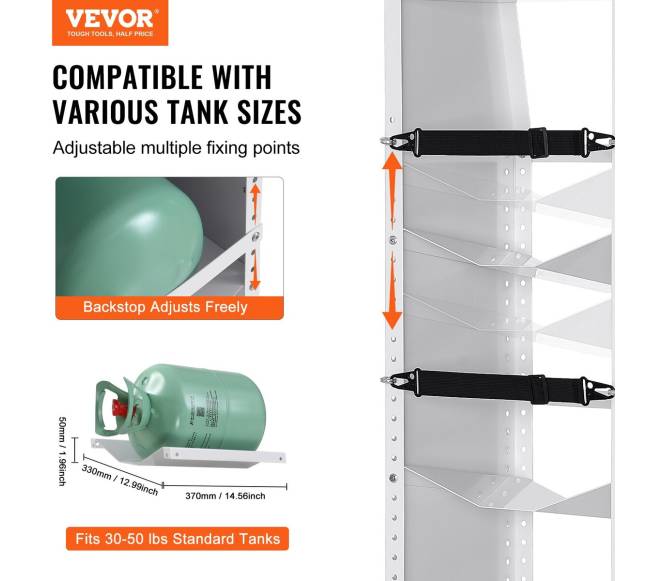 Šaldiklio bakų stovas dujoms1