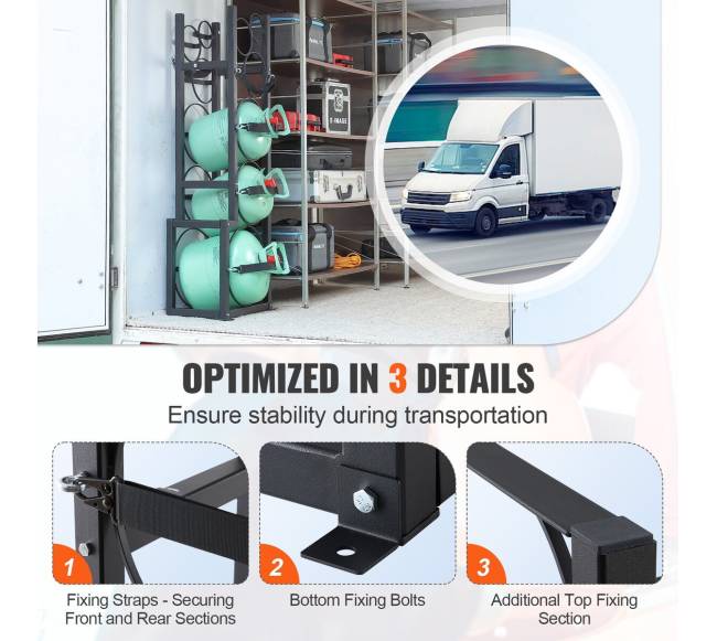 Šaldymo skysčio cilindrų stovai3