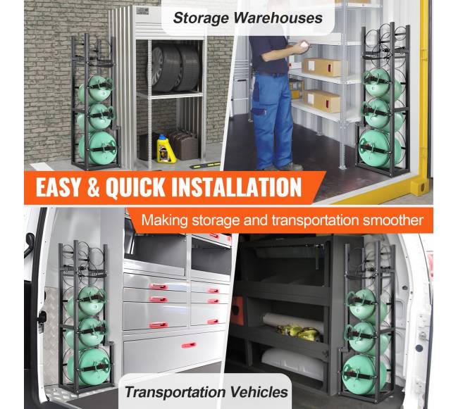 Šaldymo skysčio cilindrų stovai5