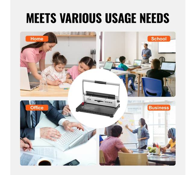 Rankinis spiralės rišimo įrenginys 34 skylės5