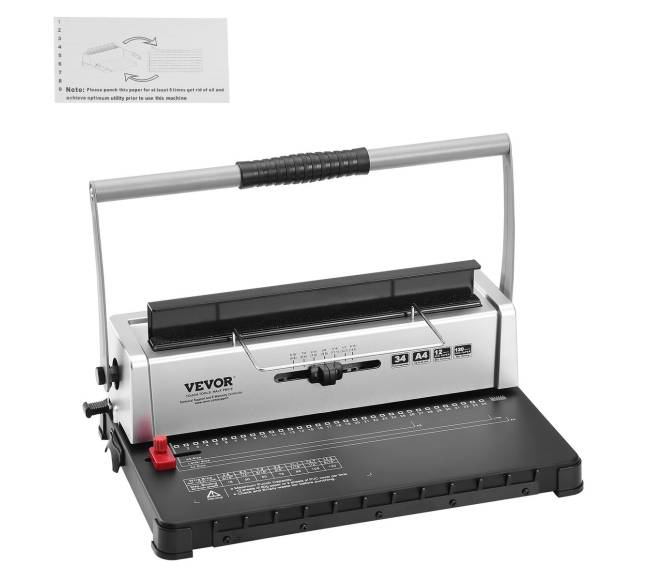 Rankinis spiralės rišimo įrenginys 34 skylės8