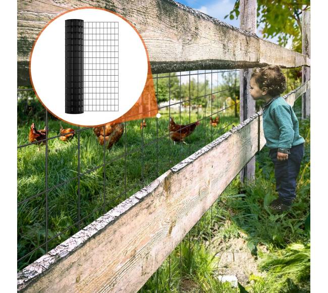 Cinkuota metalinė viela 122 cm x 15 m7