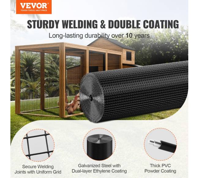 Cinkuotas vielos tinklas 122 cm x 30 m1