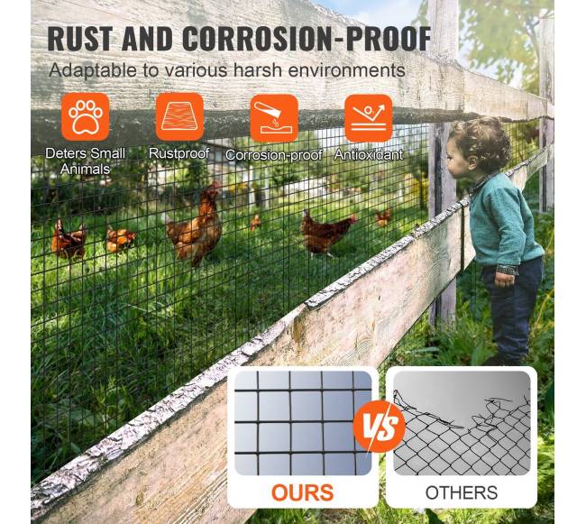 Cinkuotas vielos tinklas 122 cm x 30 m4