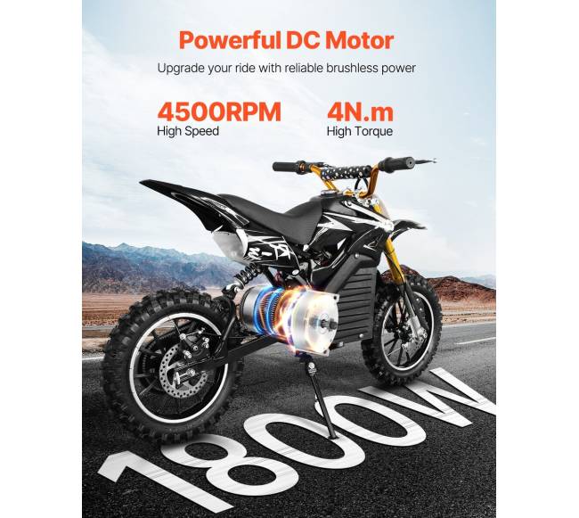 1800W bešepetėlis DC variklis e-dviračiams1