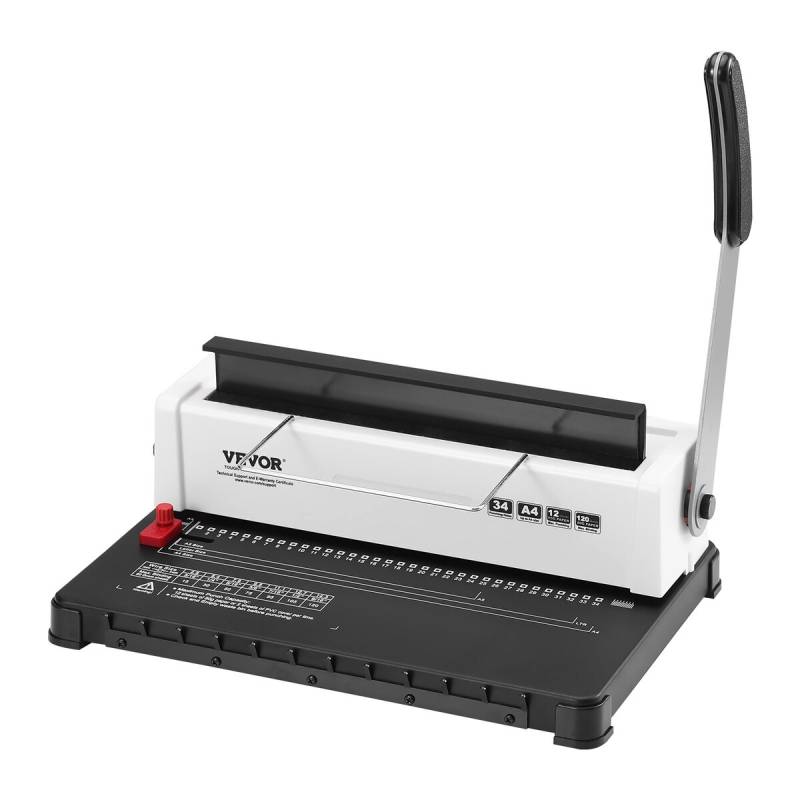 Rankinis spiralinio įrišimo aparatas 34 skylių0