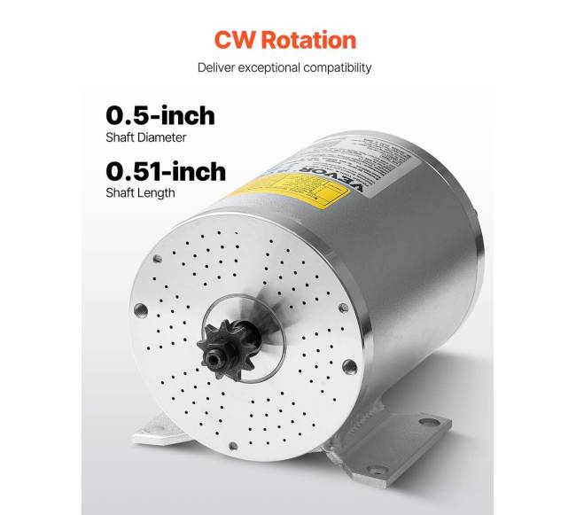 1800W bešepetėlis DC variklis e-dviračiams2
