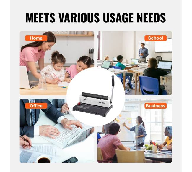 Rankinis spiralinio įrišimo aparatas 34 skylių5