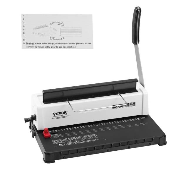 Rankinis spiralinio įrišimo aparatas 34 skylių8