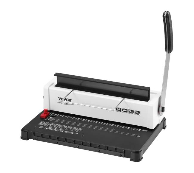 Rankinis spiralinio įrišimo aparatas 34 skylių9