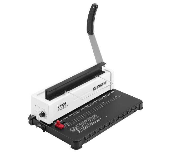 Rankinis spiralinio įrišimo aparatas 34 skylių10