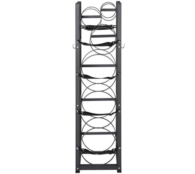 Šaldymo medžiagos talpyklų stovas su 6 bakeliais8