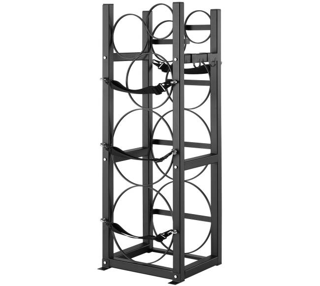 Šaldymo agentų bakelių laikiklis su 2 x 13,6 kg ir 3 mažesniais bakeliais9