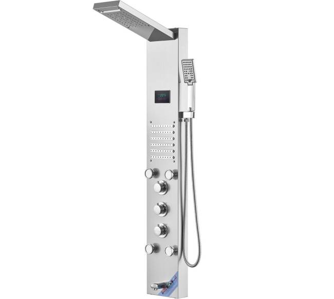 Dušo panelė su 6 funkcijomis ir LED8
