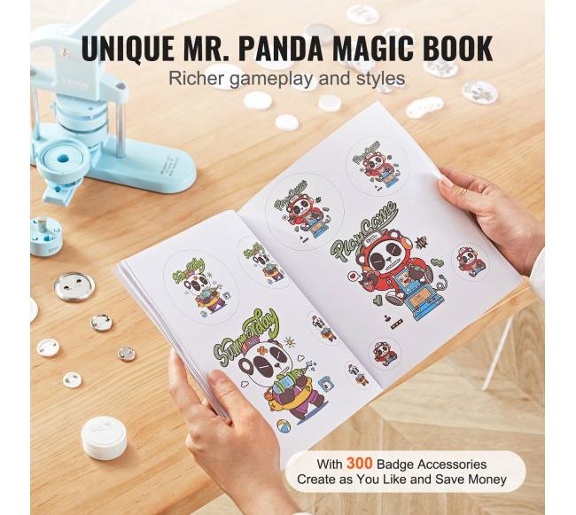 Mėlynas 3-in-1 ženkliukų darymo aparatas4