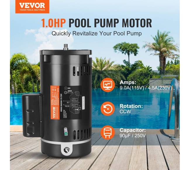 Baseino siurblio variklis 1AG 115230V1