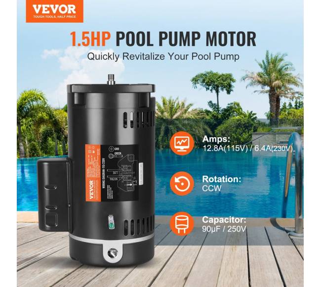 Baseino siurblys variklis 1.5 AG 115230V1