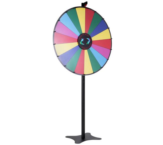 91 cm sukamasis prizų ratas su 18 skyrių9