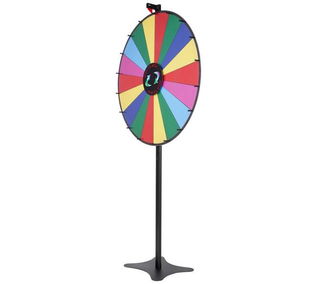 91 cm sukamasis prizų ratas su 18 skyrių10