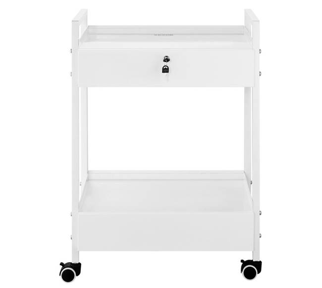 Nerūdijančio plieno dviejų lygių vežimėlis0