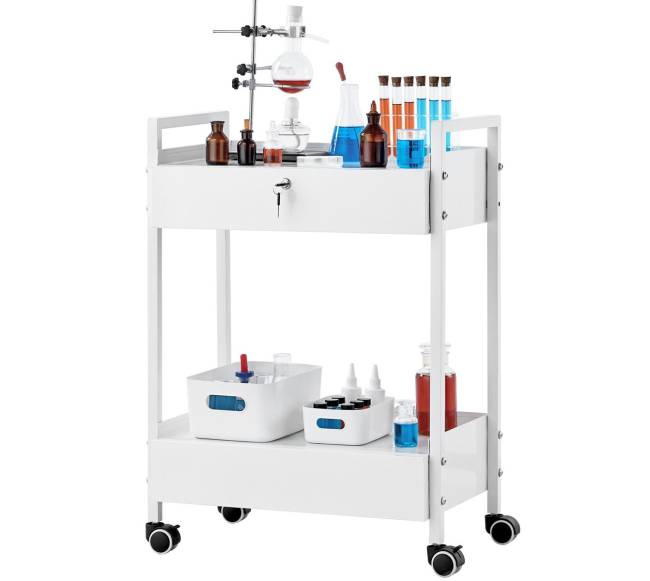 Nerūdijančio plieno dviejų lygių vežimėlis9