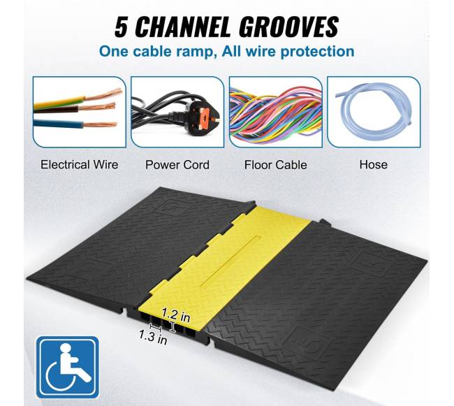 Guminis kabelių apsaugos nuolydis2