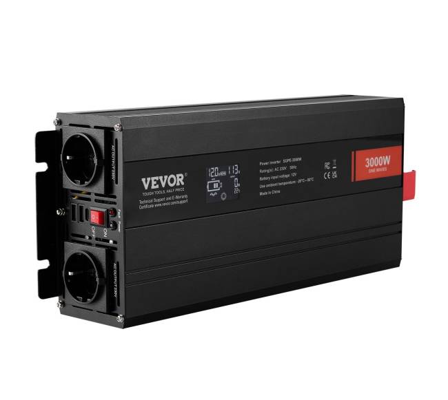 Grynos sinusinės bangos inverteris 3000W10