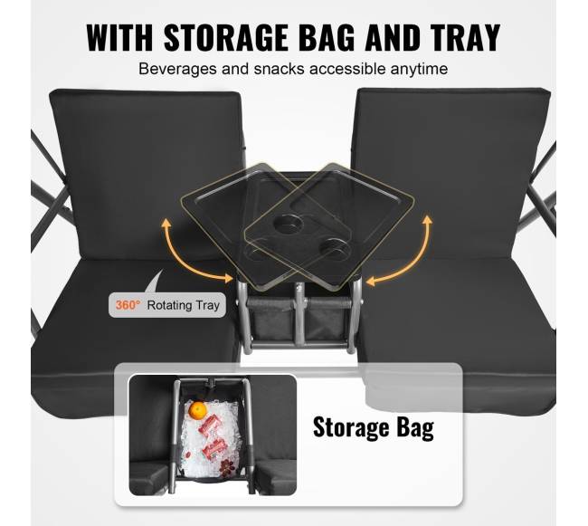 Dvivietė sūpynė su stogu lauko sodui4