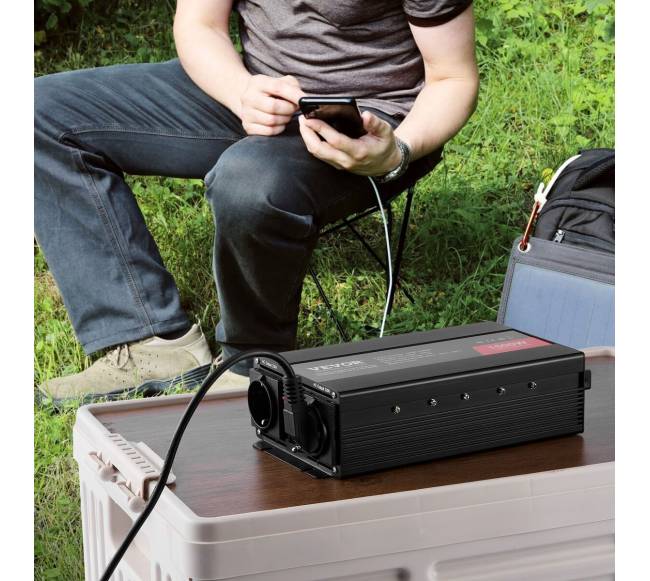 Modifikuotas sinusinis keitiklis 1500W 12V į 230V7