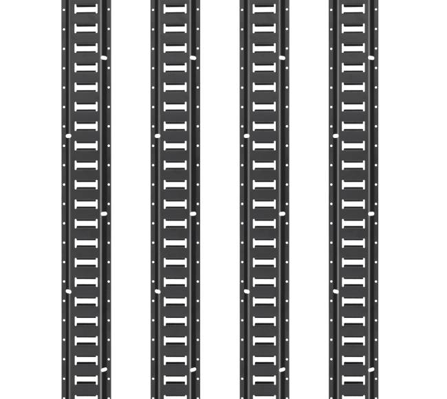 E bėgių tvirtinimo rinkinys, 4 komplektai, 907 kg apkrova9