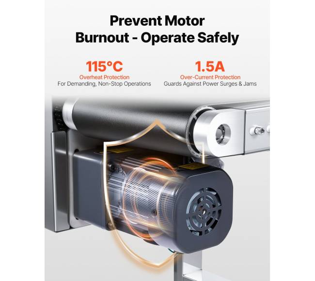 Konvejeris su reguliuojamu greičiu ir dvigubu apsaugos turėklu5