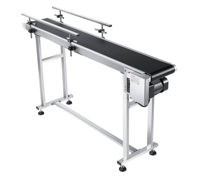 Konvejeris su reguliuojamu greičiu ir dvigubu apsaugos turėklu10