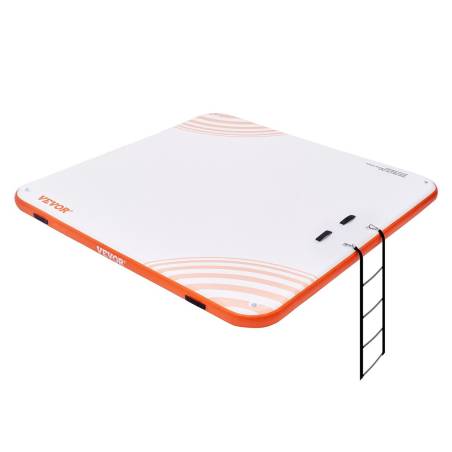 Pripučiama plūduriuojanti platforma 2,13 x 2,13 m0