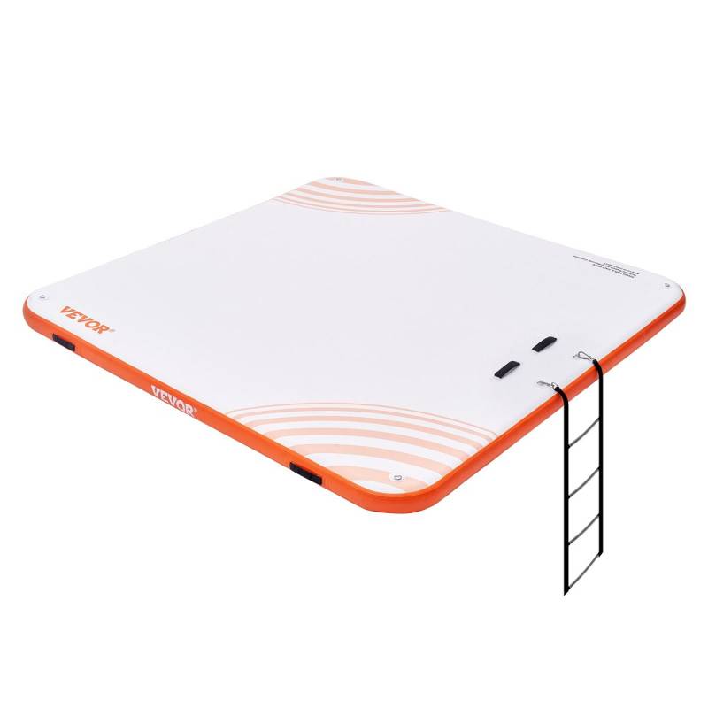 Pripučiama plūduriuojanti platforma 2,13 x 2,13 m0