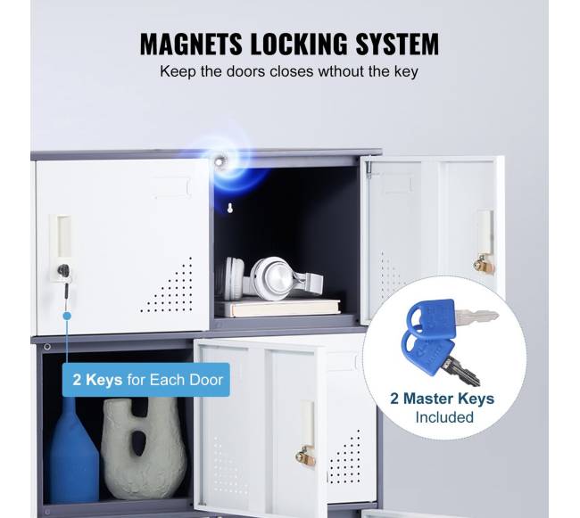 Metalinė spintelė su 9 durimis darbuotojams3