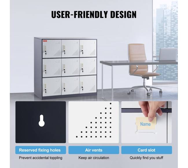 Metalinė spintelė su 9 durimis darbuotojams4