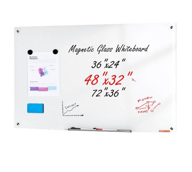 Stiklinė magnetinė rašymo lenta0