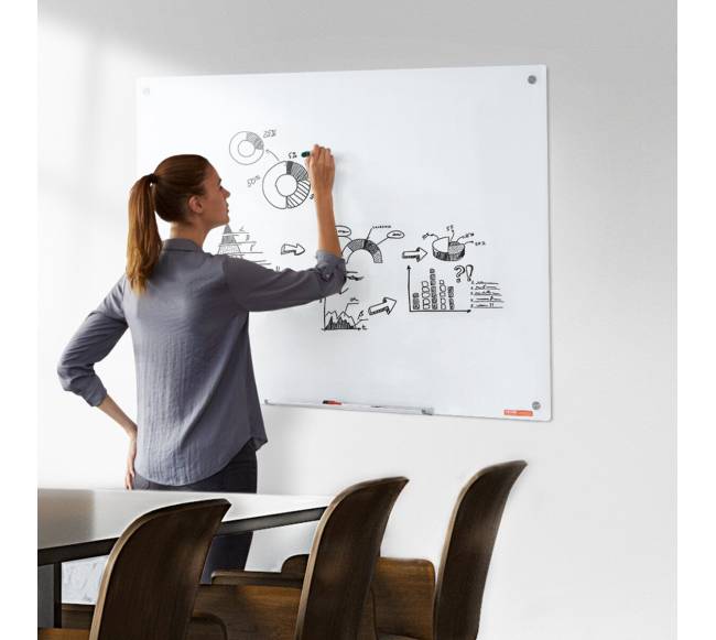 Stiklinė magnetinė rašymo lenta6