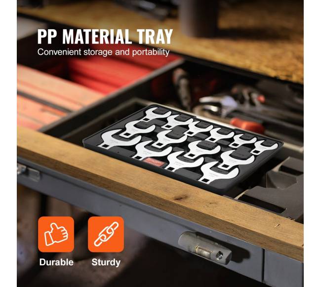 Veržliarakčių rinkinys su dėklu, 14 vnt.5