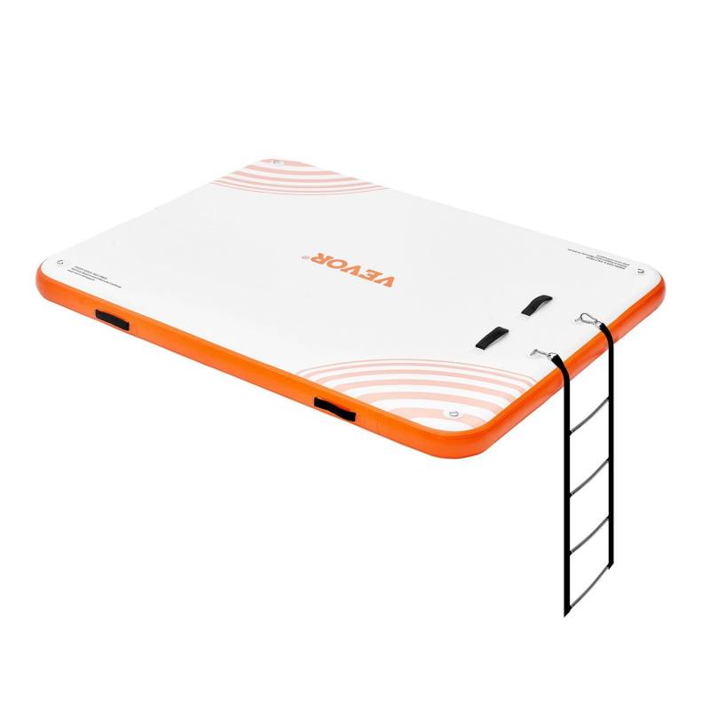 Pripučiamas plaukiojantis dokas 3 x 2 m0