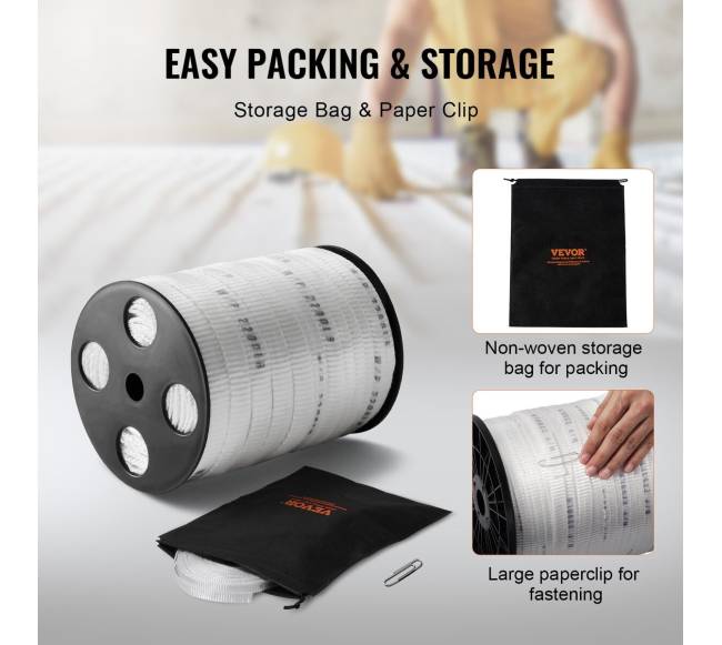 Poliesterio traukimo juosta 1.6 cm x 96.9 m balta4