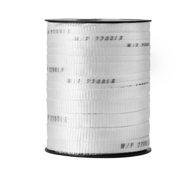 Poliesterio traukimo juosta 1.6 cm x 96.9 m balta8