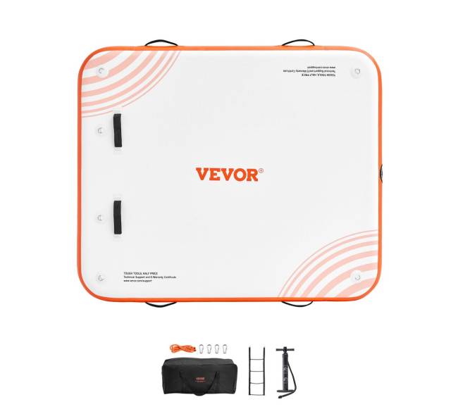 Pripučiama plūduriuojanti platforma 1.82 x 1.52 m8