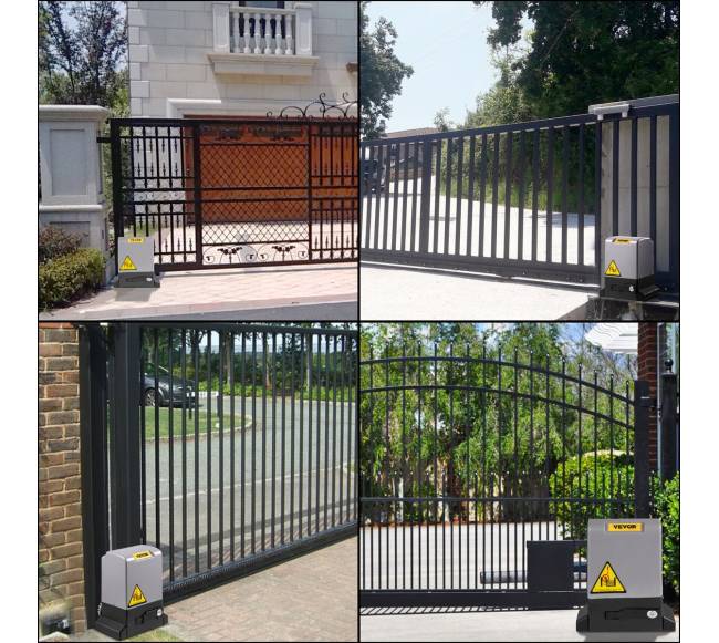 Automatinis slankiojamas kiemo vartų atidarytuvas6