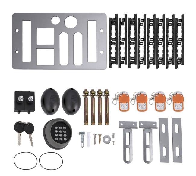 Automatinis slankiojamas kiemo vartų atidarytuvas8