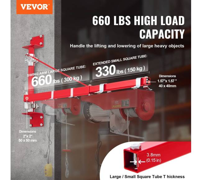 Elektrinis kėlimo laikiklis su svyrančia rankena1