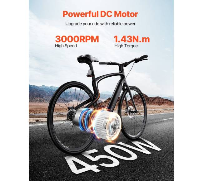 450 W elektrinis variklio rinkinys 36 V 3000 aps.min.1