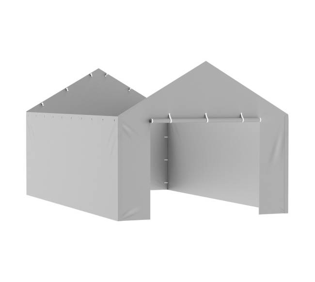 Automobilinė pastogė 12 x 6 m pilka9