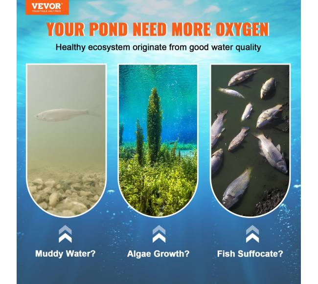 Pondų aeratorius 34 AG aeracijos rinkinys1