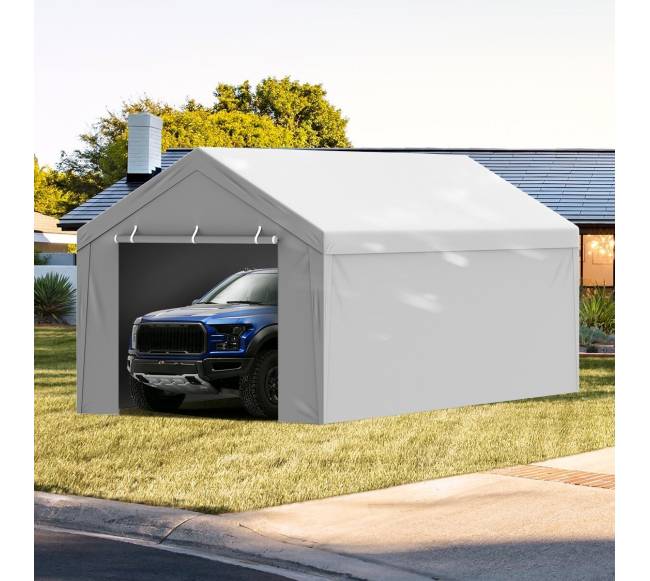 Automobilių pastogės pakeitimo tentas su sienele7